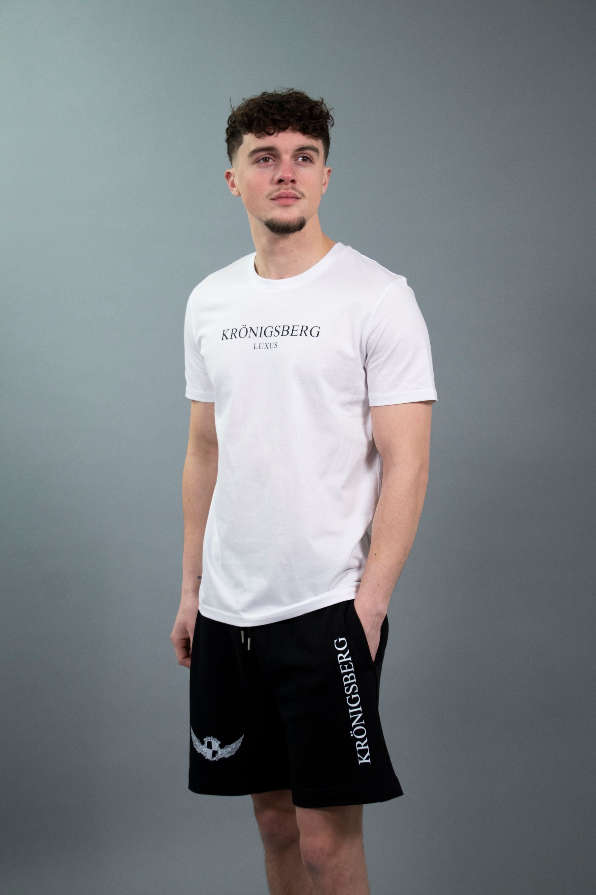 T-Shirt Flat Wit Design Chest Text