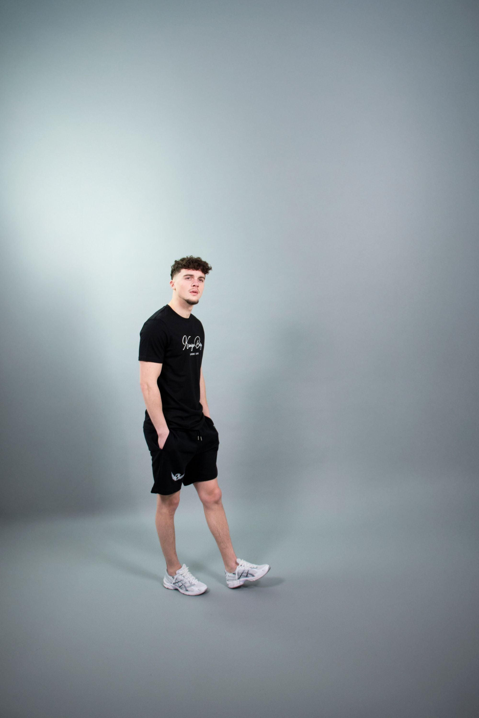 T-Shirt Zwart Design Signature