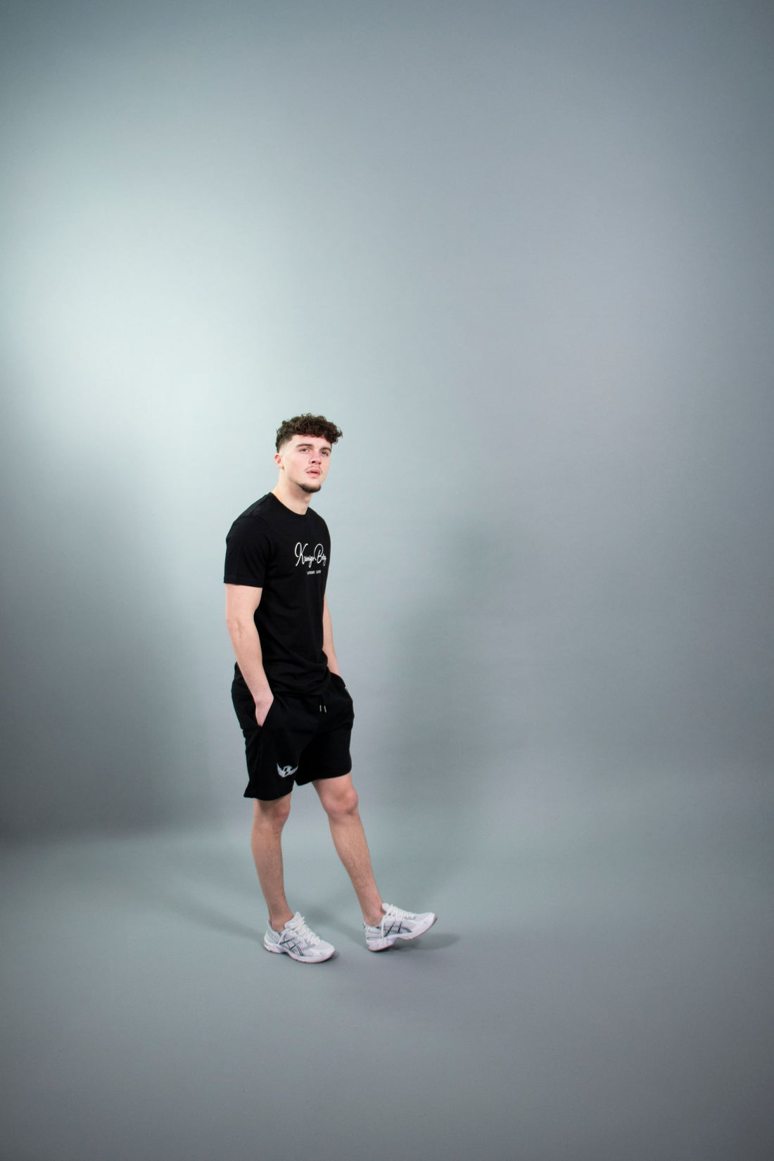 T-Shirt Zwart Design Signature