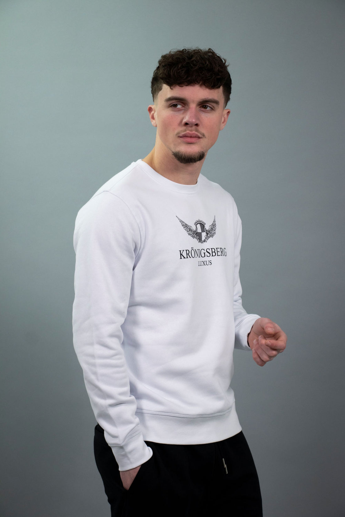 Sweater Flat Crew Neck