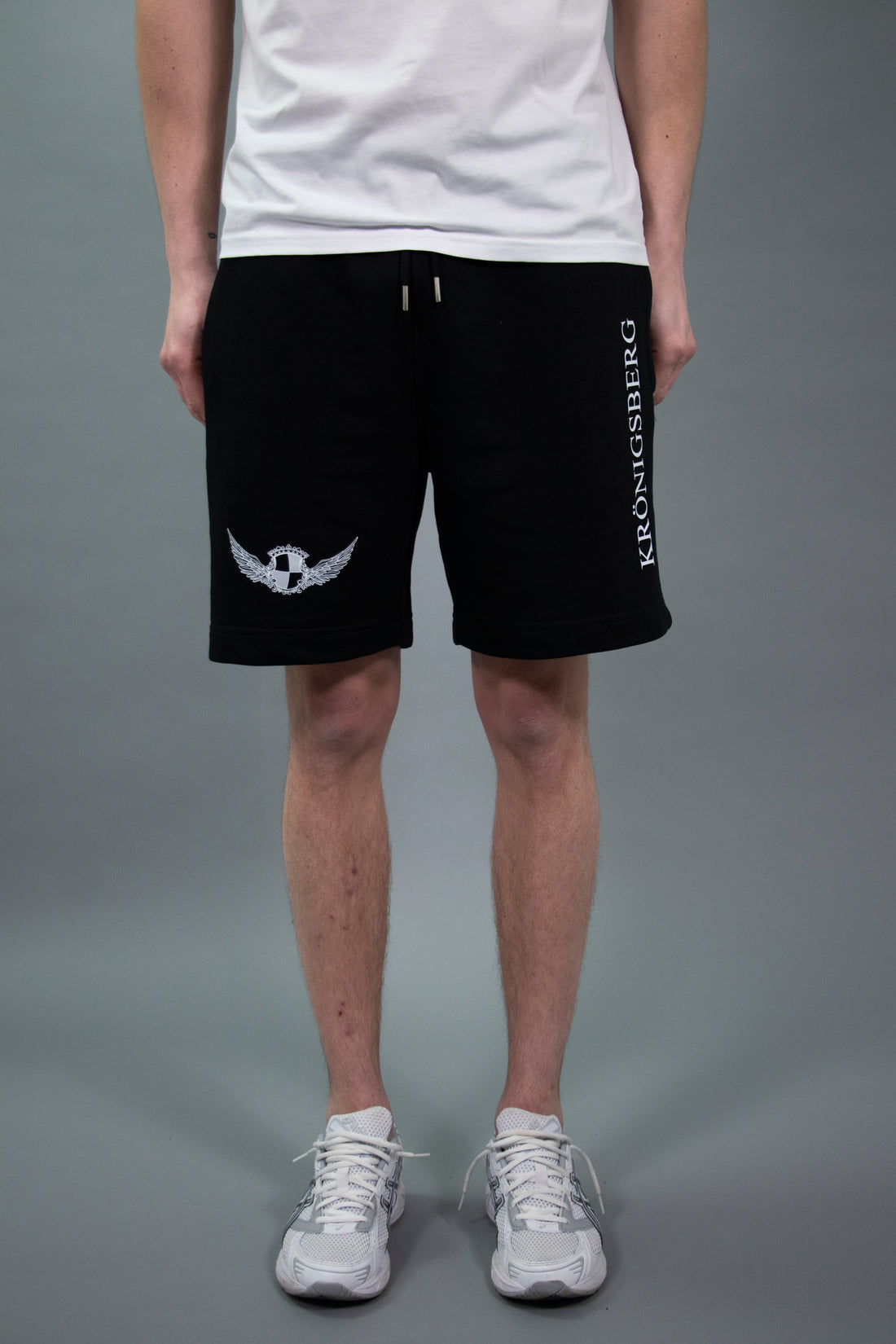 Black Logo Shorts