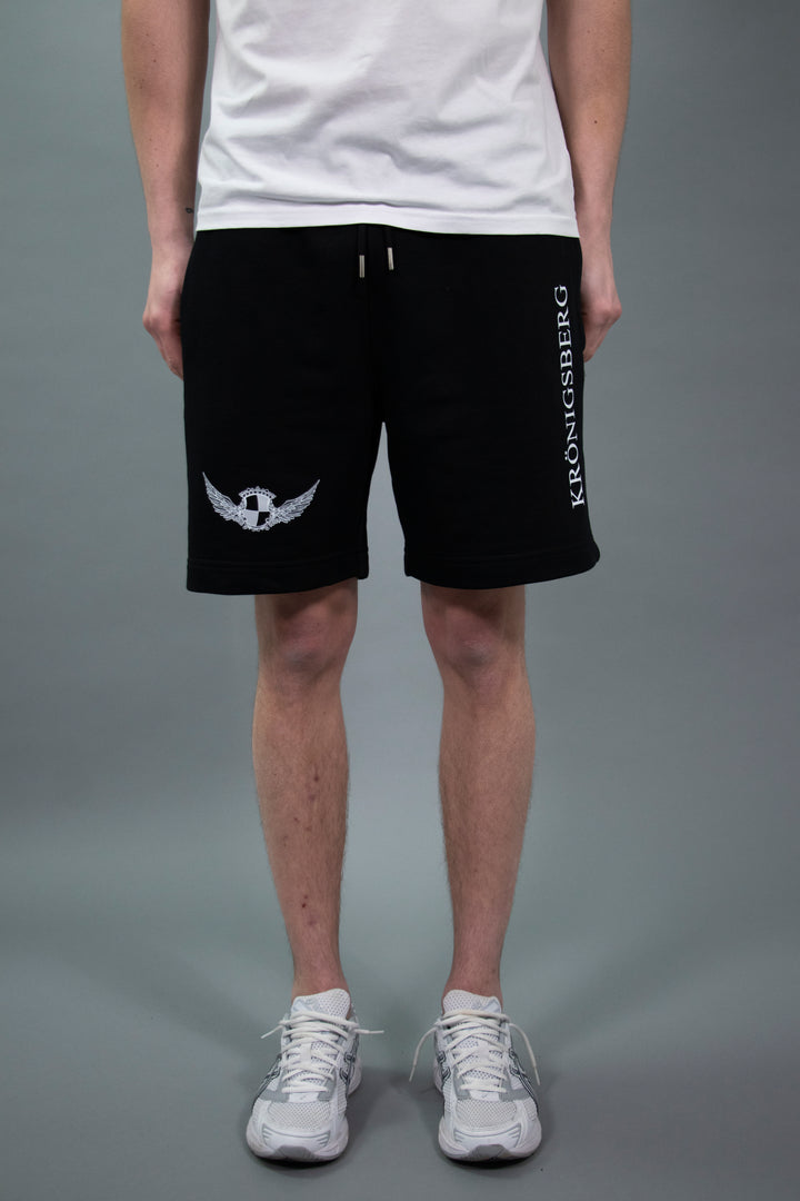 Black Logo Shorts