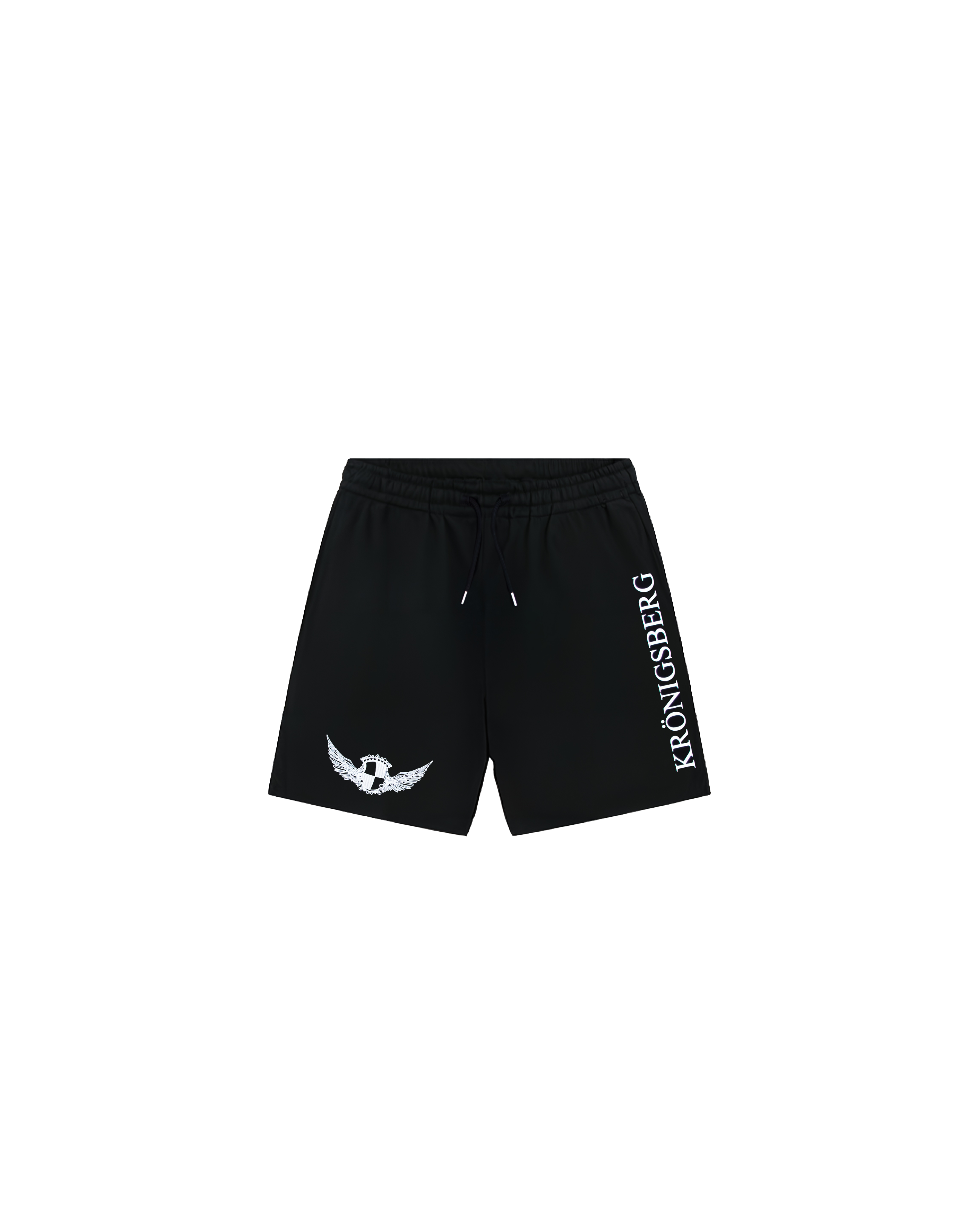 Black Logo Shorts