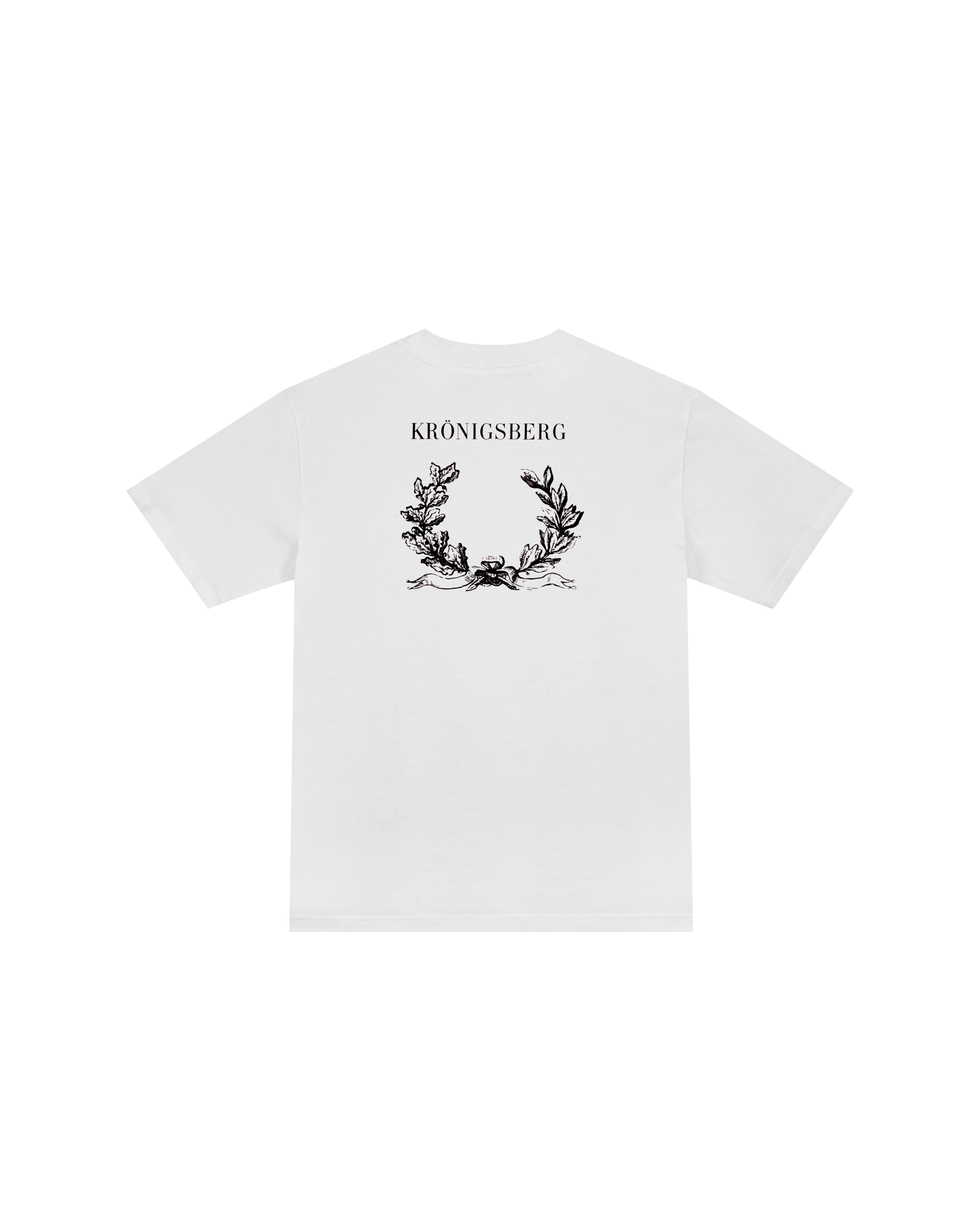 T-Shirt Flat Wit Design Badge
