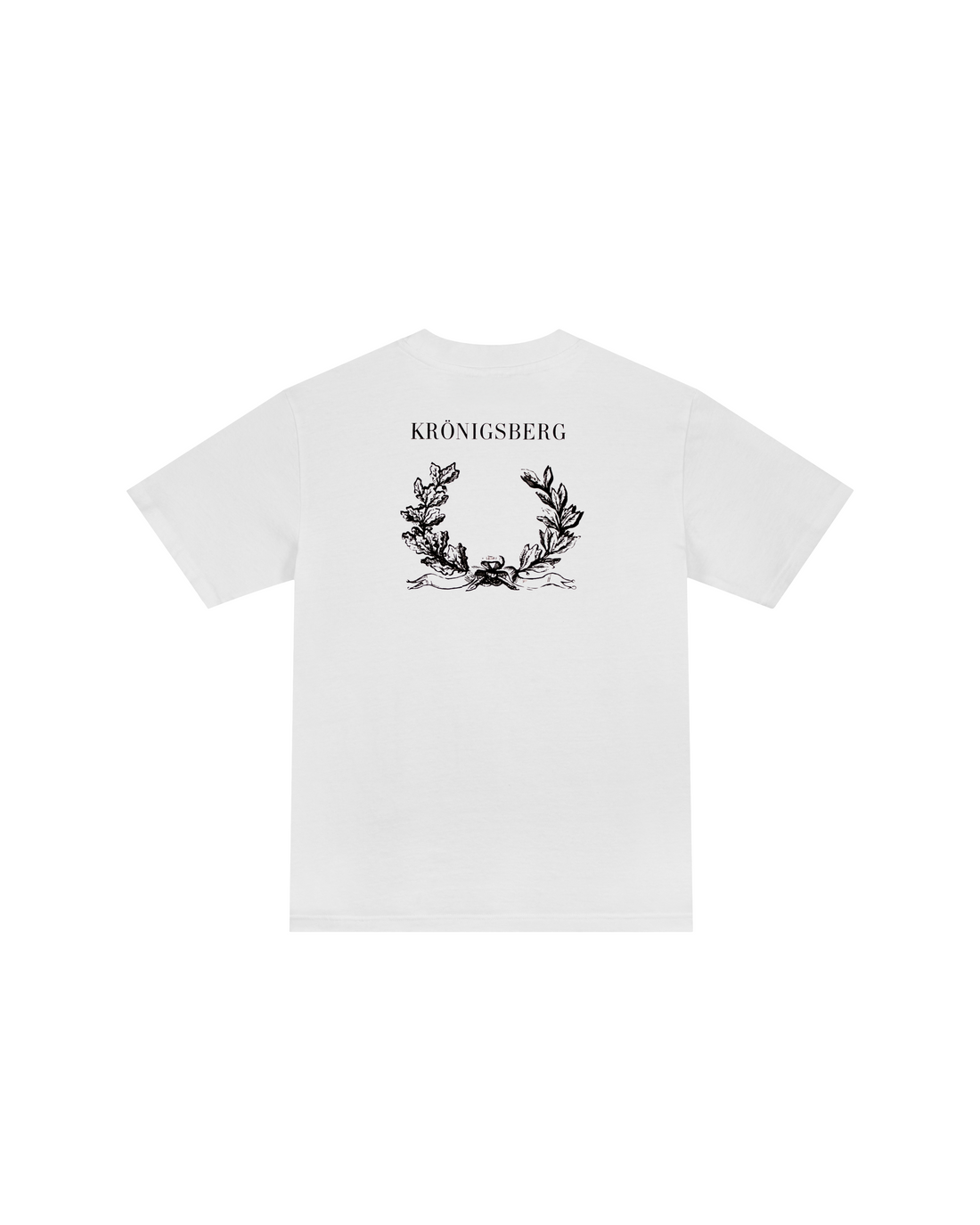 T-Shirt Flat Wit Design Badge