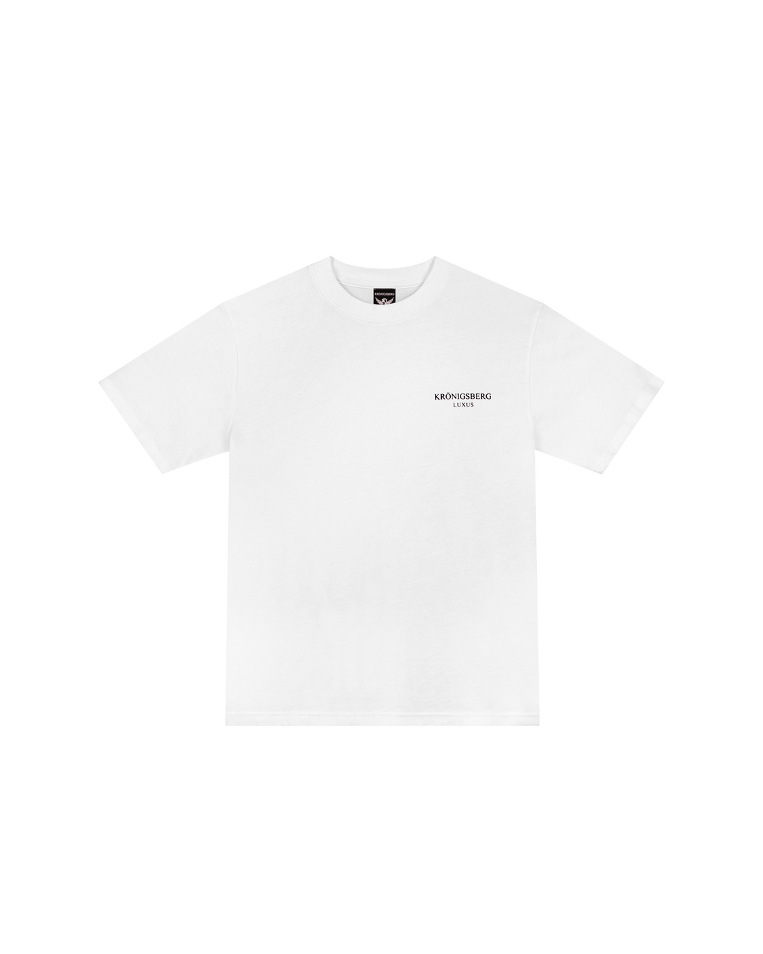 T-Shirt Flat Wit Design Badge