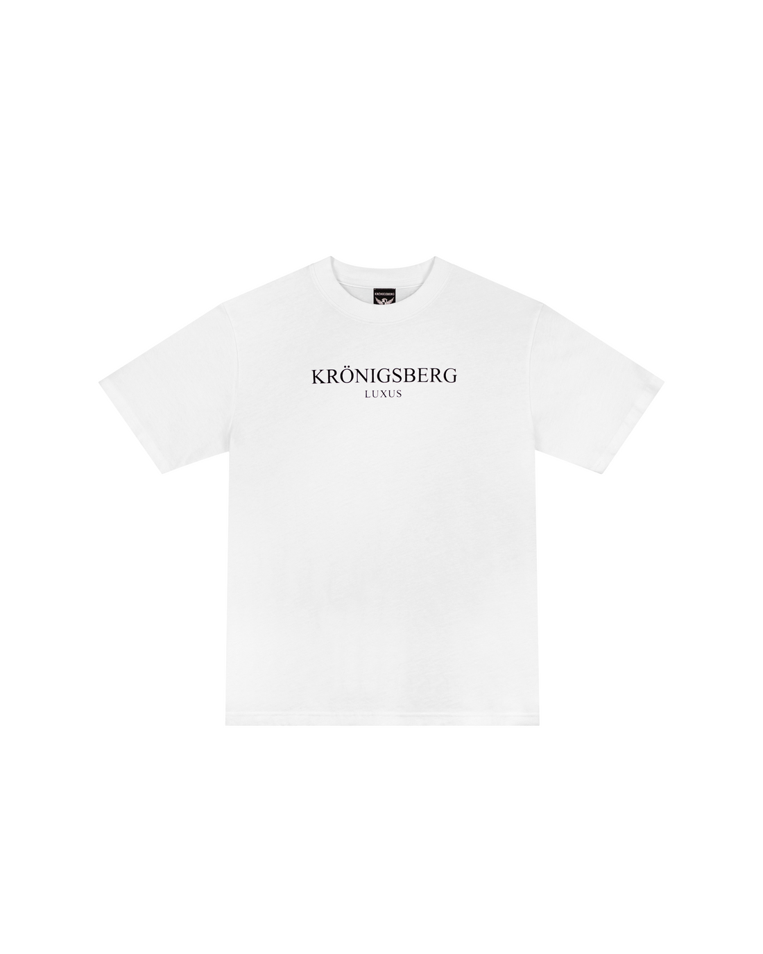 T-Shirt Flat Wit Design Chest Text