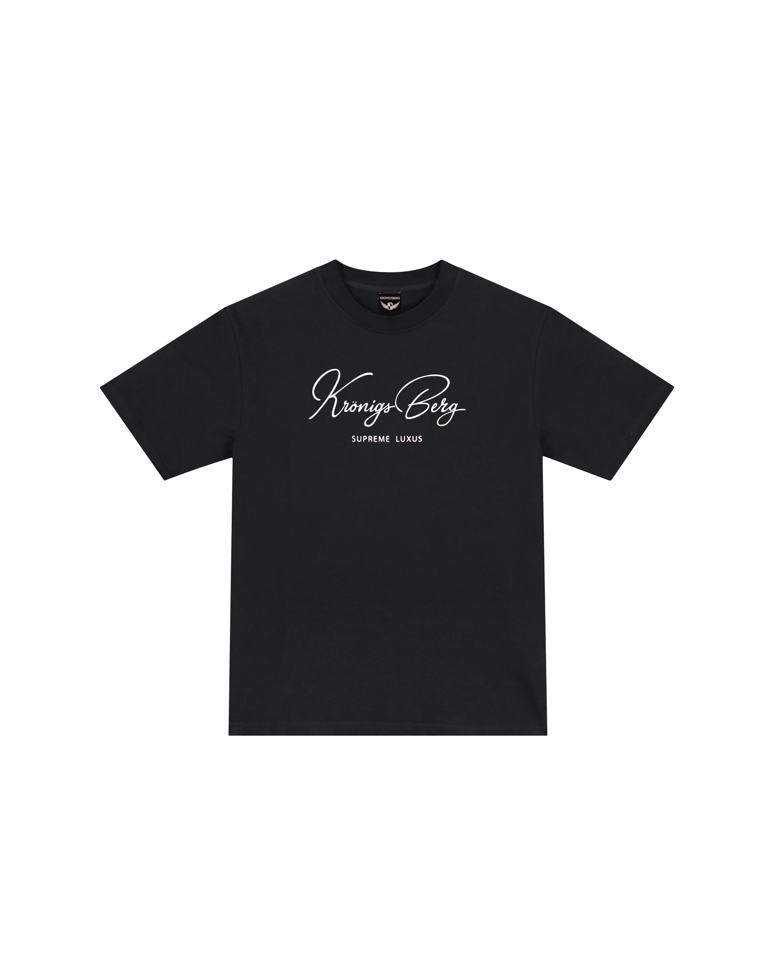 T-Shirt Zwart Design Signature